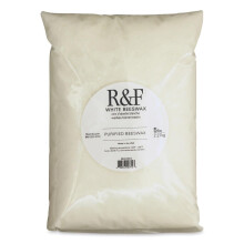 R&F Handmade Paints Enkaustisches weißes Bienenwachs, 5 Pfund