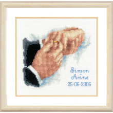 Vervaco telpakket met deze ring 7,6"" x 6,4""""