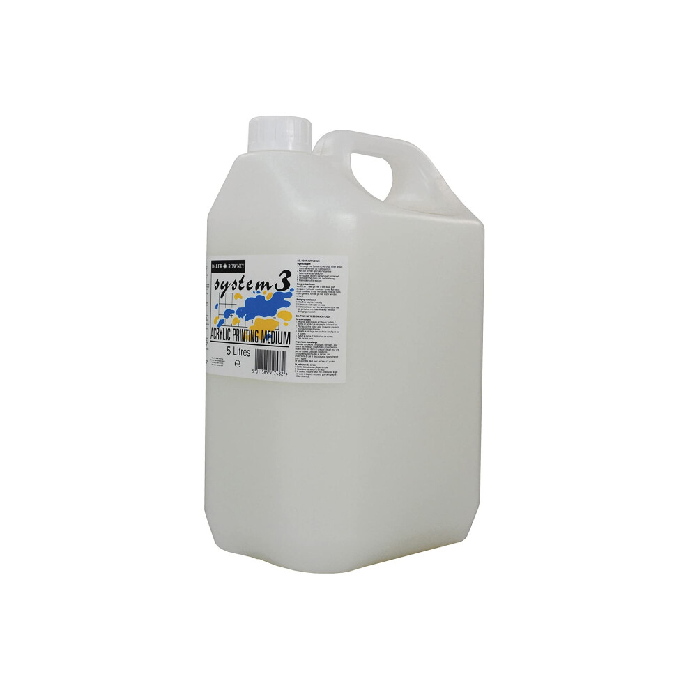 Daler Rowney System 3 Printing Medium 5 Litre