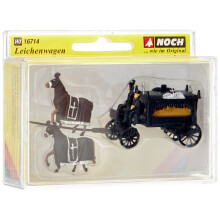 NOCH Hearse Coach Carriage HO Gauge Scenics 16714