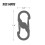 Nite Ize Nite Ize S Biner MicroLock Twin Pack (Stainless) 4
