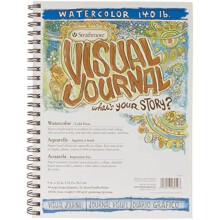 Strathmore Visual Journal Watercolor 9"X12"-22 Sheets