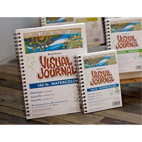 Strathmore Visual Journal Watercolor 9"X12"-22 Sheets 2