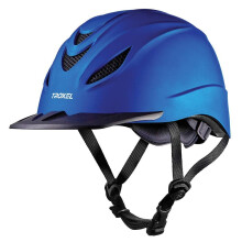Troxel Intrepid Selle Casque d'quitation Profil bas rglable Design quipement d'quitation de scurit Taille M (7-7-1/4) Indigo