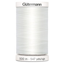 Gutermann 24333 Sew-All Thread 547 Yards-Nu White