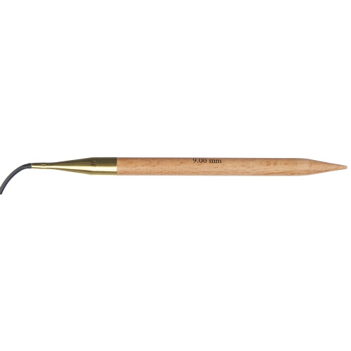 Basix Birch: Knitting Pins: Circular: Fixed: 100cm x 9.00mm 1