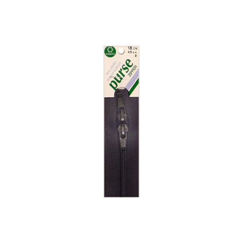 Coats: Zip con doppio cursore, 18", Nero