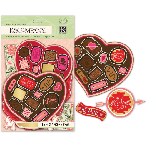 K&Company Rubbel-Stanzkarton Amor