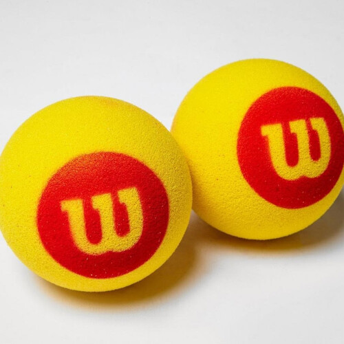 Wilson Wilson Starter Foam Tennis Balls, Yellow/Red 2