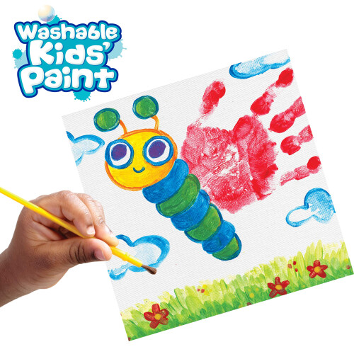 Crayola Crayola Paint Pot Set with Brush 2