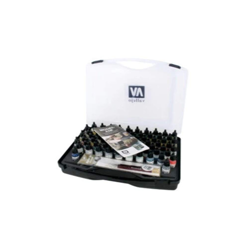 Val71170 - Av Vallejo Model Air Set - Basic Box (72 Colours + Case) 1