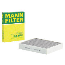 MANN-FILTER CUK 25 001 Kabineluftfilter med aktivt kul
