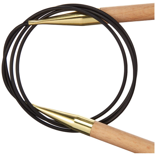 Basix Birch Knitting Pins Circular Fixed: 100cm x 10.00mm 2