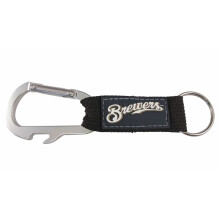 Porte-cls mousqueton MLB Milwaukee Brewers bleu taille unique