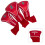 Team Golf NCAA Stanford Cardinal Coperture per Testa di Golf (3 Pezzi) Numerate 1, 3 e X 1