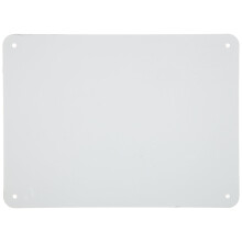 Brady 13632 Lienzo 10.25" x 7.25", B-555 Aluminio, Carteles Blancos (Pack de 10)