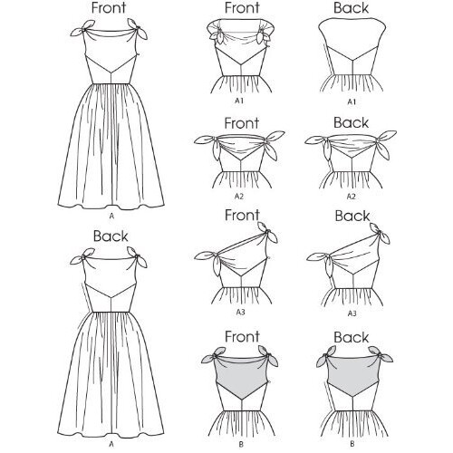 Butterick Misses' Dress-E5 (14-16-18-20-22) -*SEWING PATTERN* 1