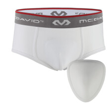 McDavid Classic Brief med Soft Foam Cup Youth: Large White