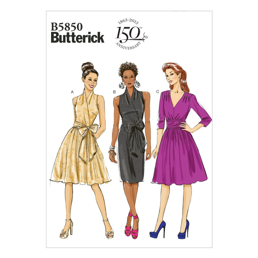 Butterick Misses' Dress-16-18-20-22-24 -*Sewing Pattern*