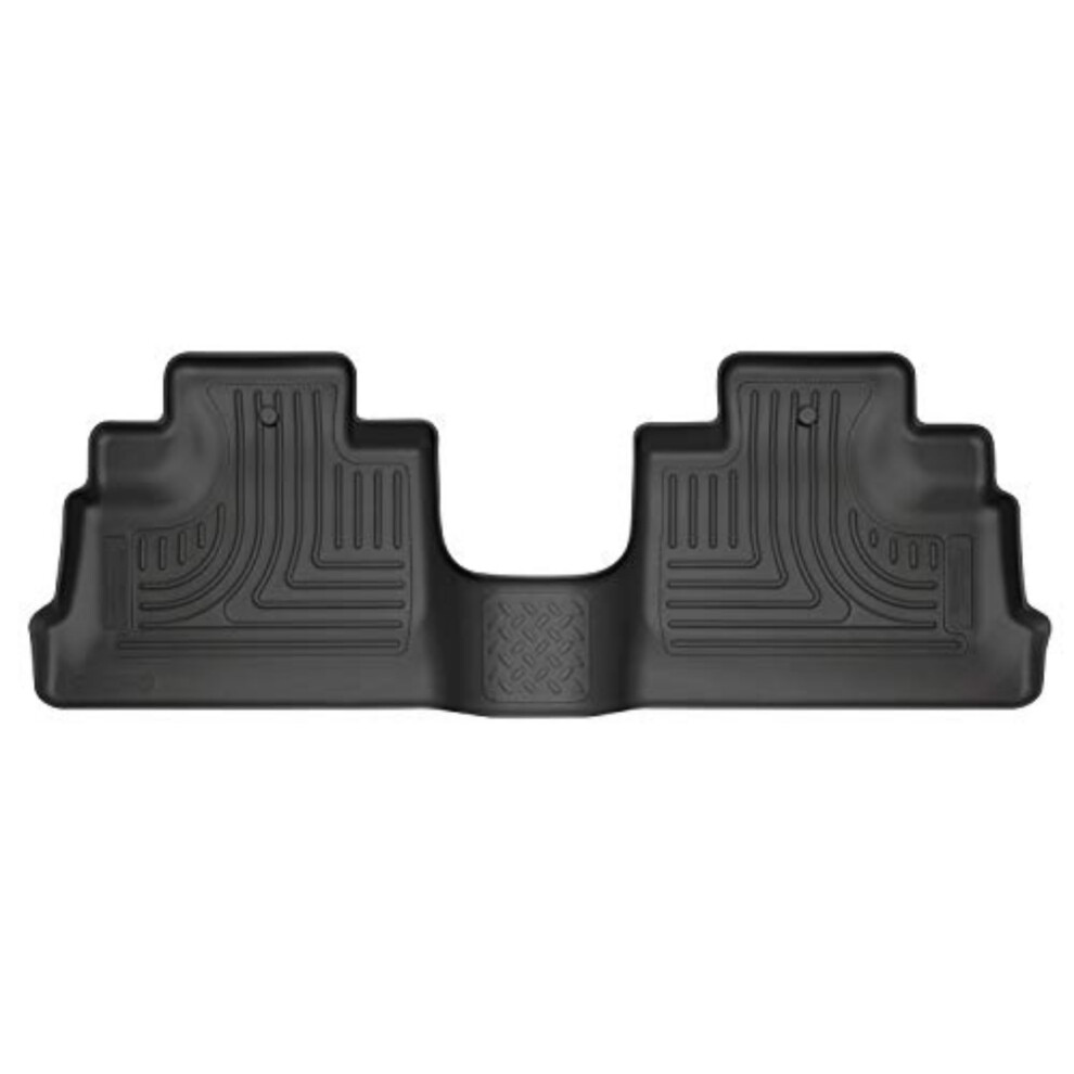 Husky Liners Weatherbeater Floor Mats | Fits 2011-2018 Jeep Wrangler Jk 4-Door | 2Nd Row 1-Pc - 19021 Black 753933190217
