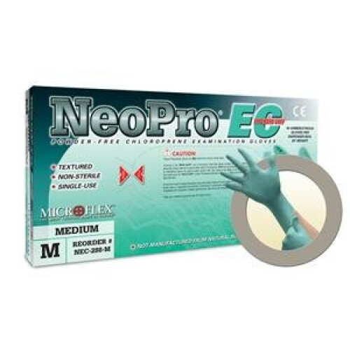 Microflex NeoPro puderfreie Chloroprenhandschuhe, Microflex NPG-888-M