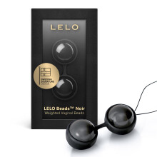 LELO Beads Noir - Premium-versio eleganteista silikoni Ben Wa Balls -palloista naisten harjoitteluun - tydellinen nautinnon lismiseen