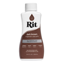 Rit Dye Liquid 8oz-Dark Brown