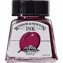 Winsor & Newton Zeichenfarbe, 14ml Flasche, Lila