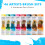 Synthetic White Taklon Real Value Brush Set-5/Pkg 5