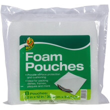 Duck Brand Packing Wrap - 12 breedte x 12 lengte - Niet-schurend - Schuim - Helder