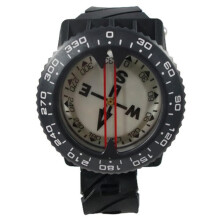 Scuba Choice Diving Deluxe handledskompass - 2,3 skrm Exakt undervattensnavigering 15 banddjup klassad 80m 25 lutning Hllbar -5C till 55C Tillv