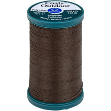 COATS&CLARK D71-50 Bobine de fil pour vie en plein air Mini King 200 m Marron fonc