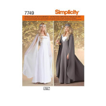 Eenvoud 1551 Dames Elf Halloween en Cosplay Kostuum Naaipatroon Maten 16-24