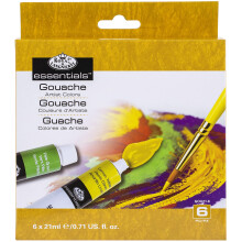 Royal & Langnickel 21ml Gouache Painting Colour (Pack of 6)
