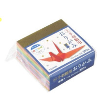 Kyowa 2 x 2 tuuman 15-vrinen Mini Origami Paperi 300 Arkkia Sislt kultaa hopeaa