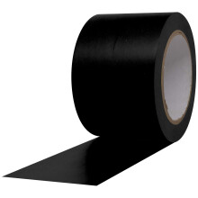 ProTapes Pro 50 Premium vinyl sikkerhedsmarkering og dansegulvsplejsningstape 6 mils tyk 36 yds L?ngde x 3"""" Bredde Sort (pakke med 1)