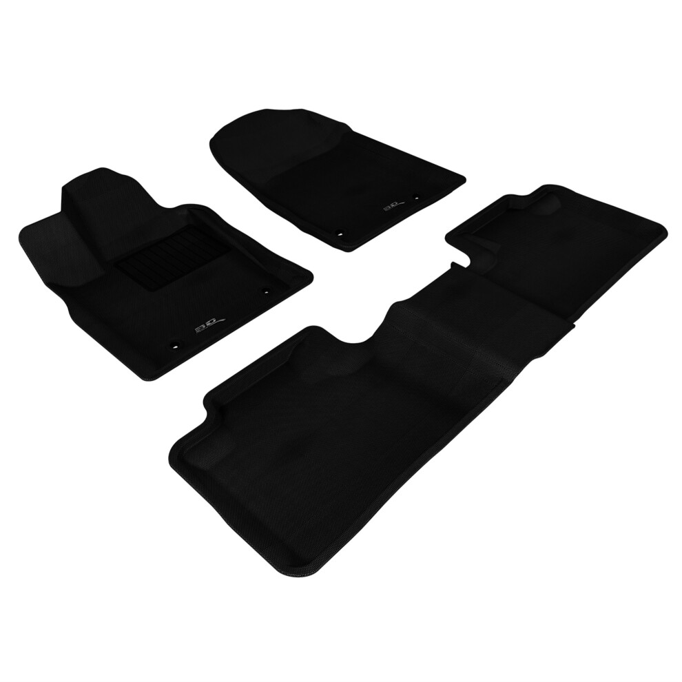 3D Maxpider L1jp00501509 Jeep Grand Cherokee 2013-2014 Kagu R1 R2 Bench Seat (2 Posts On Passenger) Floor Mat Black 842132053192
