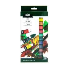 Oil Paints 21ml 12/Pkg-Assorted Colors