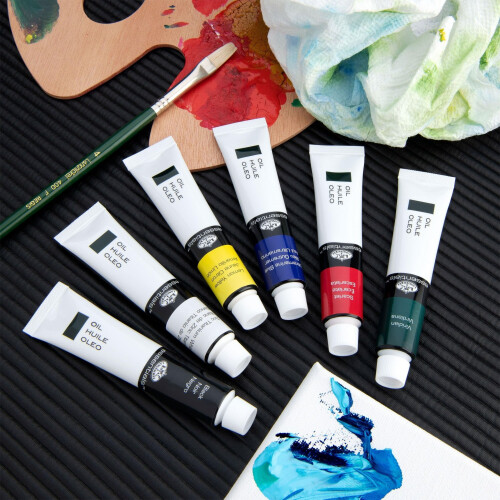 Oil Paints 21ml 12/Pkg-Assorted Colors 2