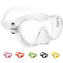 Cressi F1 Frameless Mask - Frameless Diving_Snorkeling Mask, Size L - S
