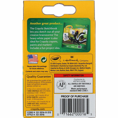 Crayola CRAYON 16PK BX 1