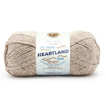 Lion Brand Garn Heartland, Garn in Worstedstärke für Stricken, Häkeln, 3er Pack, Grand Canyon