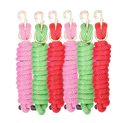 Tough 1 Poly Lead with Replaceable Bolt Snap Pack - Bright 8 1/2ft