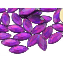 Allstarco 15x7mm Purppura Ametisti Lite AB Navette Litte Selk Akryyli Strassikivi Marquise Jalokivet askarteluun Hevossilm Puku Koristeet Korttie