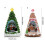 Christmas Tree House Musical Box with Train LED Light for Boy-B 4