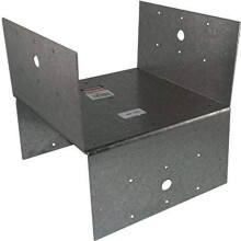 Simpson Strong Tie BC8 Tapa/base para postes 7 1/2 x 7 1/2 pulgadas