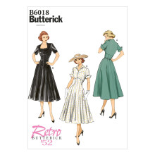 Butterick Patterns 6018E5 Misses Dress, Multi-Colour