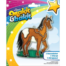 Makit &amp; Bakit Suncatcher Kit-Horse