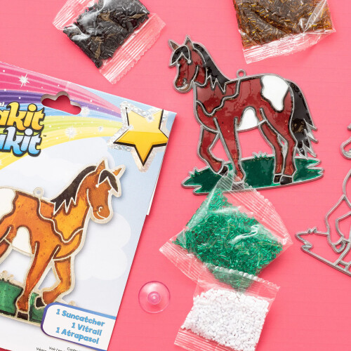 Makit & Bakit Suncatcher Kit-Horse 1