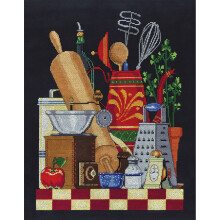 Janlynn 17-0105 14 Count Kök Still Life Broderikit, 11 x 14-Inch